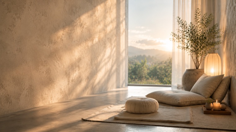 Soft dawn meditation visual by Zenora